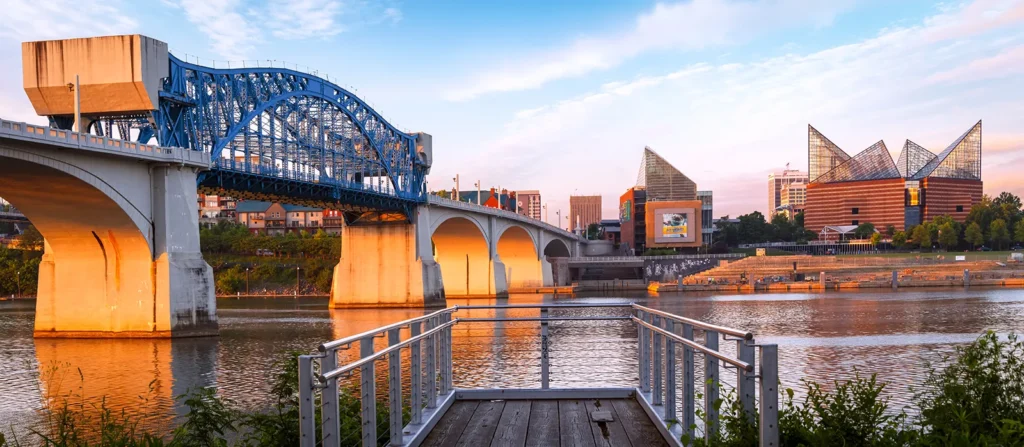 becoastal view of chattanooga tn skyline