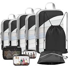 travel tech - nathomaim compression packing cubes