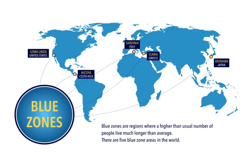 a map of worlds 5 blue zones