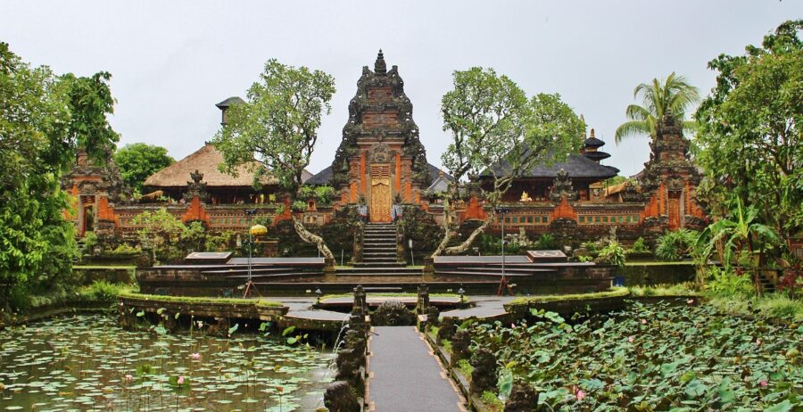 Bali temple, Ubud